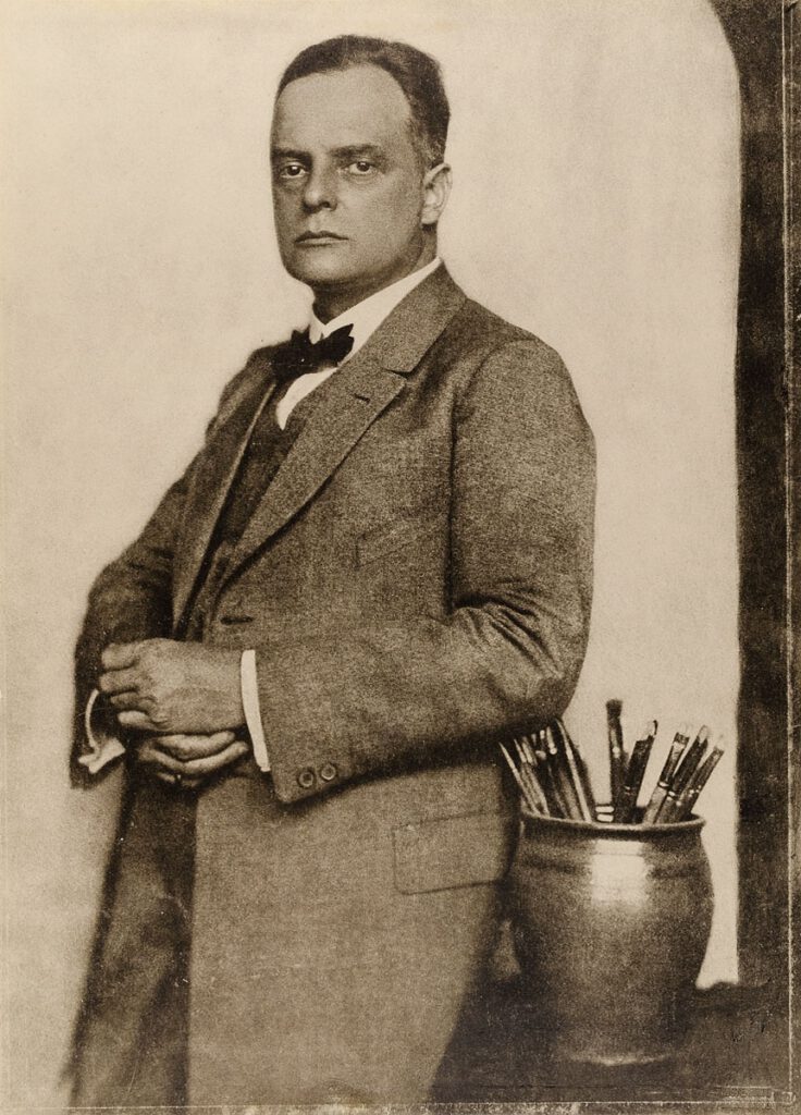 Hugo Erfurth, Foto-Porträt von Paul Klee, 1927, 