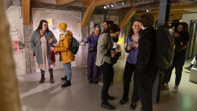 Unmonumental Moments, Ausstellungsansicht / Vernissage
